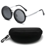Adjustable Dimming Sunglasses Men Women Sun Glasses Fashion Round Polarized Glasses Travel Fishing Driving Cycling Eyewear