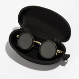 Fashion ND2-400 Adjustable Dimming Glasses ND Filter UV400 Polarized Sunglasses With Glasse Case 9 Level Sun Glasses Outdoor