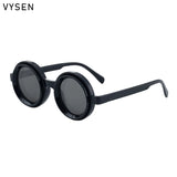 Steampunk Polarized Small Frame Round Adjustable Light Sunglasses ND9 Dimming Sun Glasses Outdoor Shades Fishing Driving Eyewear