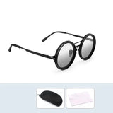 Adjustable Tint Sunglasses Men Women ND9 Dimming Sun Glasses Retro Round Polarized Eyeglass With Gradient Lenses 2025