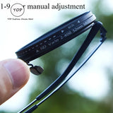 Pure Handmade ND9 Adjustable Dimming Men's Fishing Filter Glasses UV Anti-UV Personality AC Polarized Anti-glare Sunglasses