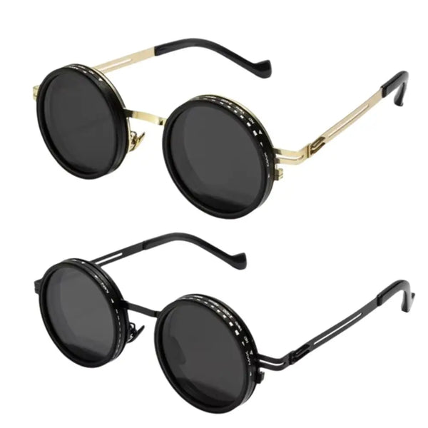 Fashion ND2-400 Adjustable Dimming Glasses ND Filter UV400 Polarized Sunglasses With Glasse Case 9 Level Sun Glasses Driving