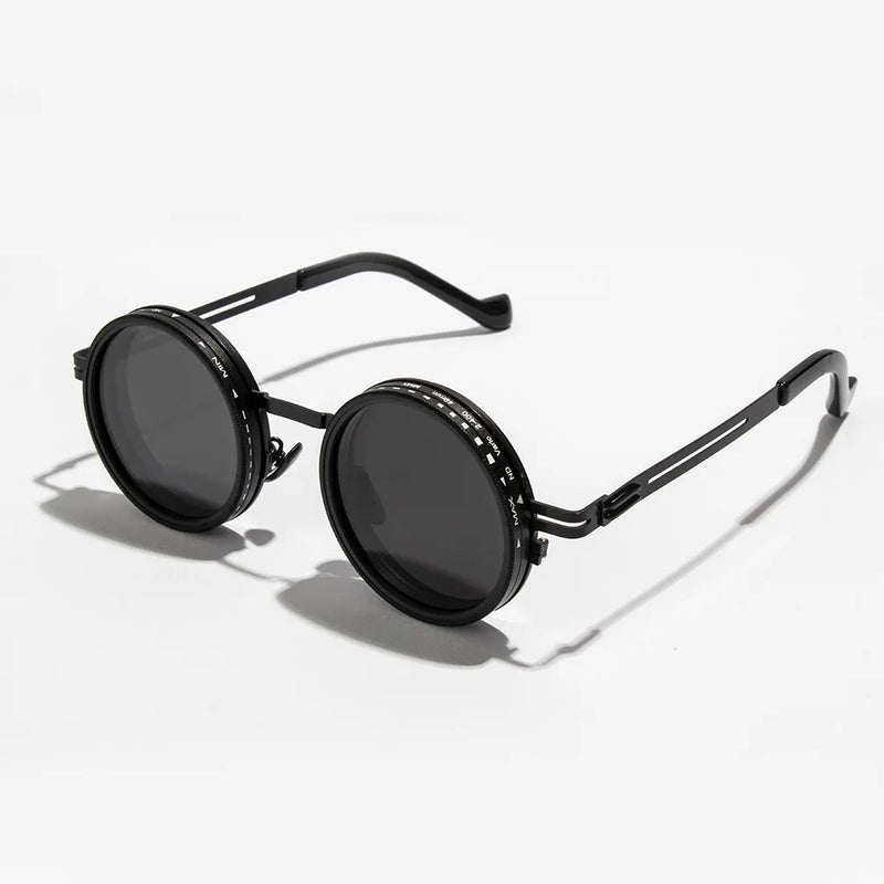 Fashion ND2-400 Adjustable Dimming Glasses 9 Level ND Filter Fishing Sunglasses With Glasse Case UV400 Sun Glasses Outdoor