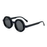 Polarized Small Frame Round Steampunk ND9 Adjustable Dimming Sunglasses Men Light-Reducing Sun Glasses For Fishing Driving UV400