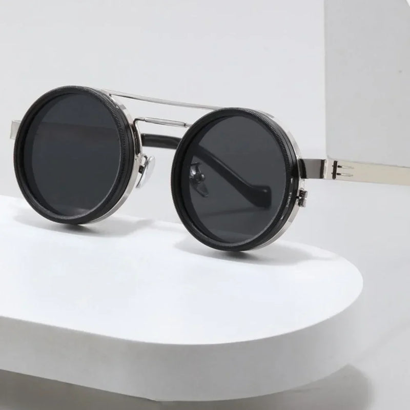 New ND2-400 Adjustable Dimming Glasses 9 Level UV400 Polarized Sunglasses With Glasse Case ND Filter Eyewear Driving