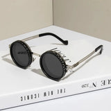 ND2-400 9 Level Adjustable Dimming Polarized Sunglasses Men Women Fishing Punk Round Glasses Driving Eyeglasses ND Filter