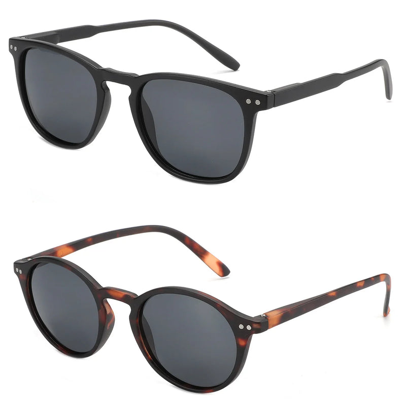 ZENOTTIC Fashion Polarized Sunglasses Men Women Brand Designer Retro Round Sun Glasses Vintage UV400 Goggles Shades