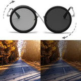 New ND2-400 Adjustable Dimming Glasses ND Filter UV400 Polarized Sunglasses 9 Level With Glasse Case Eyewear Driving