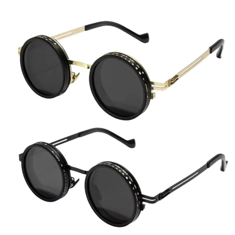 Fashion ND2-400 Adjustable Dimming Glasses ND Filter UV400 Polarized Sunglasses With Glasse Case 9 Level Sun Glasses Outdoor