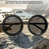 ND2-400 Adjustable Dimming Glasses Fishing Sunglasses UV Anti UV Personalized Polarized Sunglasses ND Filter Adjustable Dimming