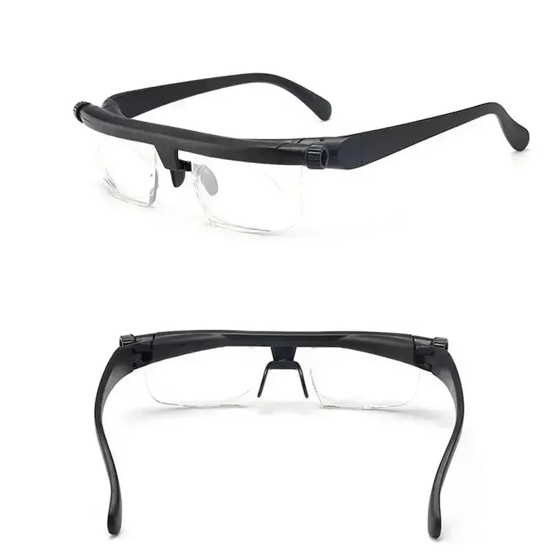 New Adjustable Strength Lens Eyewear Variable Focus Distance Vision Zoom Glasses Protective  Eyewear Read Lentes Para Hombre