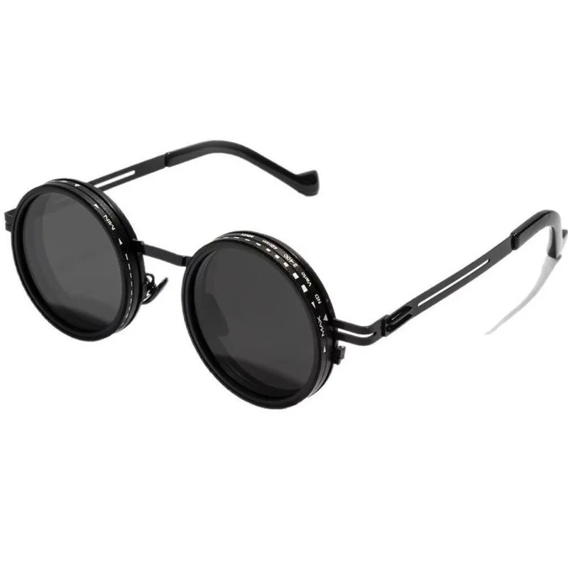 Fashion ND2-400 Adjustable Dimming Glasses ND Filter UV400 Fishing Sunglasses With Glasse Case 9 Level Sun Glasses Outdoor