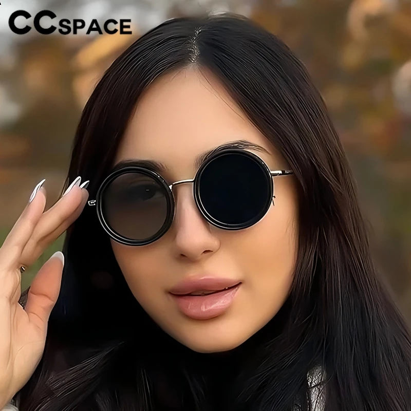 ND9 Adjustable Dimming Sunglasses Anti UV Punk Polarized Sunglasses Fishing Driving Filter Retro Men's Driving Glasses 309654