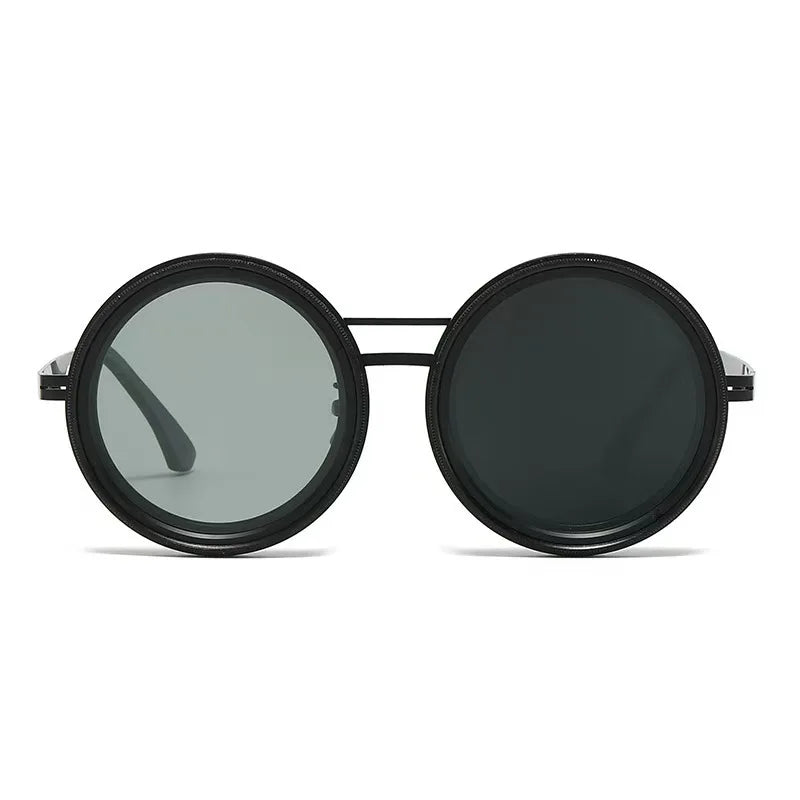 KLASSNUM Men Handmade ND9 Filter Adjustable Dimming Sunglasses Fishing Driving Glasses Anti Glare UV PLuxury Polarized Glasses