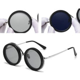 ND2-400 Adjustable Dimming Glasses 9 Level ND Filter Polarized Sunglasses UV400 With Glasse Case Fishing Sunglasses Outdoor