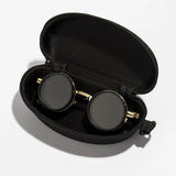 Fashion ND2-400 Adjustable Dimming Glasses 9 Level ND Filter Fishing Sunglasses With Glasse Case UV400 Sun Glasses Outdoor