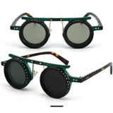 Fashion ND2-400 Adjustable Dimming Glasses 9 Level UV400 Polarized Sunglasses With Glasse Case ND Filter Eyewear Driving