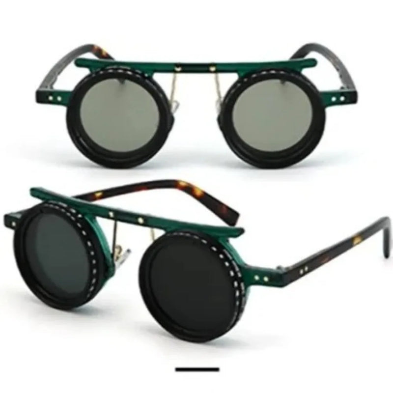 Fashion ND2-400 Adjustable Dimming Glasses 9 Level UV400 Polarized Sunglasses With Glasse Case ND Filter Eyewear Driving