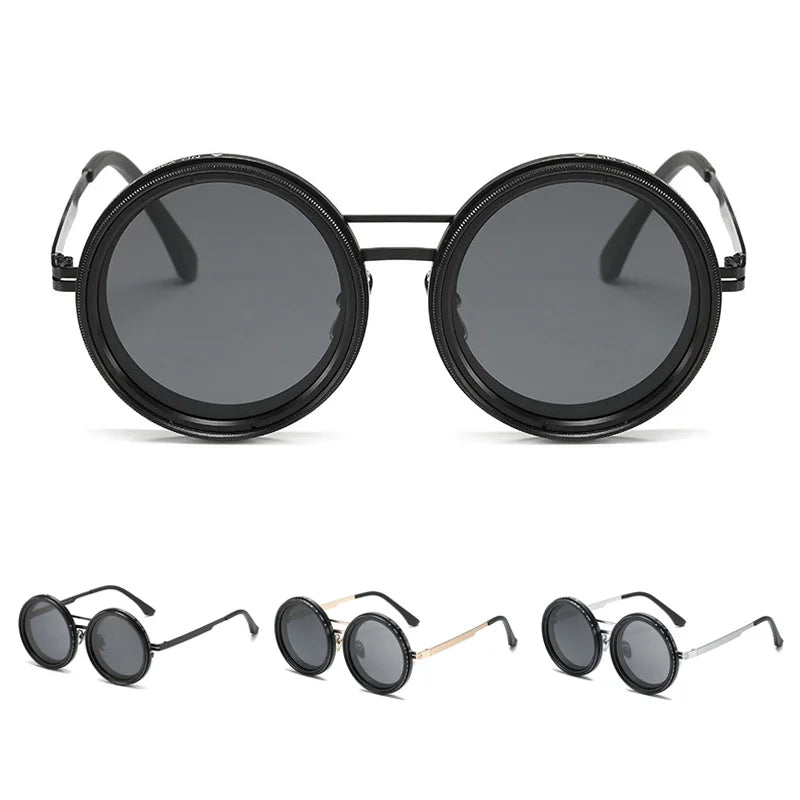 Adjustable Dimming Sunglasses Men Women Sun Glasses Fashion Round Polarized Glasses Travel Fishing Driving Cycling Eyewear