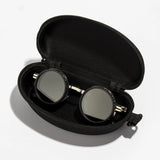 Fashion ND2-400 Adjustable Dimming Glasses 9 Level ND Filter Fishing Sunglasses With Glasse Case UV400 Sun Glasses Outdoor