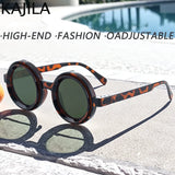 Polarized Small Frame Round Steampunk ND9 Adjustable Dimming Sunglasses Men Light-Reducing Sun Glasses For Fishing Driving UV400