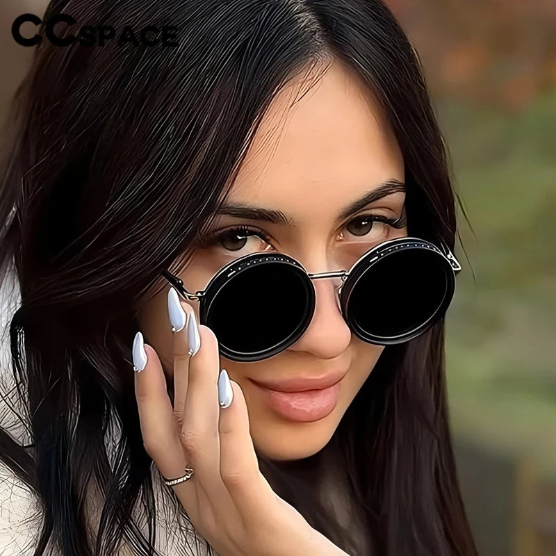 ND9 Adjustable Dimming Sunglasses Anti UV Punk Polarized Sunglasses Fishing Driving Filter Retro Men's Driving Glasses 309654