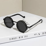 Driver Goggles Polarized Round Sunglasses ND9 Adjustable Dimming Sun Glasses Men Punk Men's Eyeglasses Outdoor Shades UV400