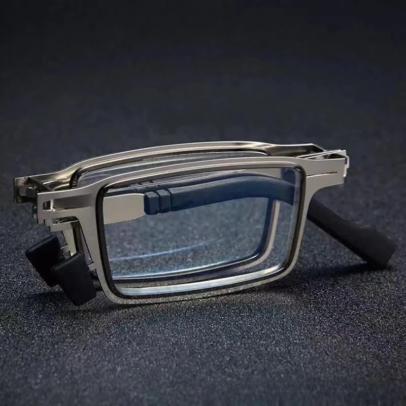 Vision Focus Adjustable TR90 Reading Glasses Myopia Eye Glasses -6D To +3D Variable Lens Correction Binocular Magnifying + Box