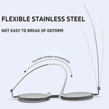 Polarized ND Adjustable Dimming Sunglasses Retro Punk Round Men's Outdoor Fishing UV400 Driving Sun Glasses for Women
