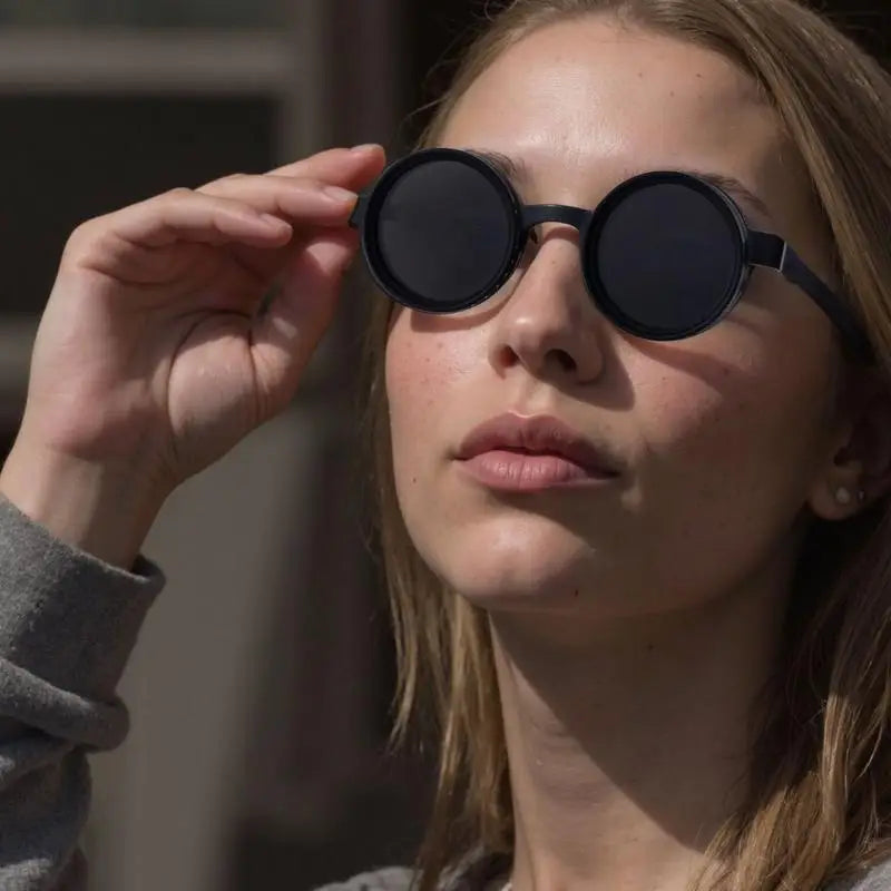 Sunglasses For Women Anti-Glare Eyeglasses Polarized Protection Trendy UV Shield Eyewear Adjustable Dimming Glasses For Sports