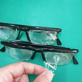 1pcs New Adjustable Strength Lens Eyewear Variable Focus Distance Vision Zoom Glasses Protective  Eyewear Read