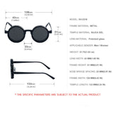 Men Adjustable Driving Sunglasses ND 9-speed Polarized Dimming Sun Glasses Vintage Round Glasses Outdoor Fishing UV Protection