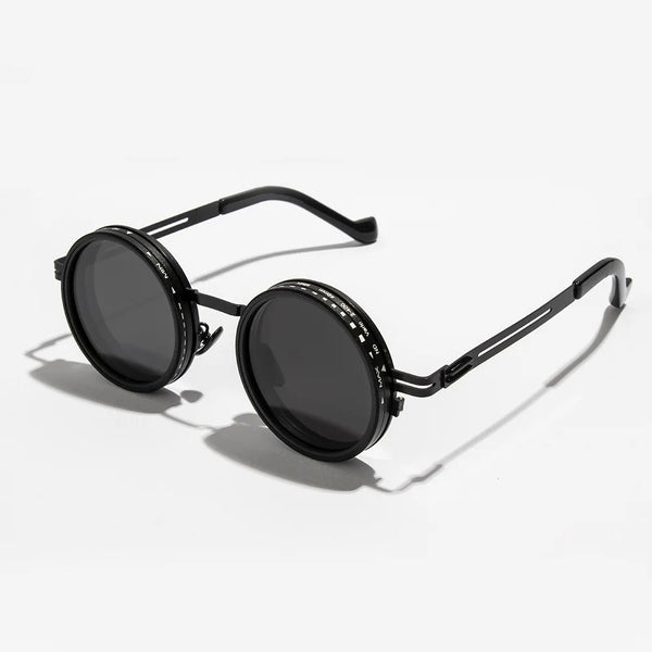 New ND2-400 Adjustable Dimming Glasses 9 Level UV400 Polarized Sunglasses With Glasse Case ND Filter Eyewear Outdoor