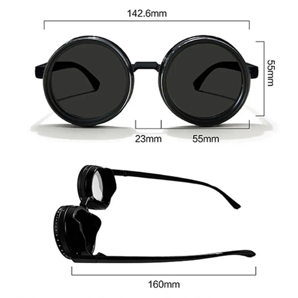 New ND2-400 Adjustable Dimming Glasses ND Filter 9 Level Polarized Sunglasses With Glasse Case UV400 Fishing Sunglasses Driving