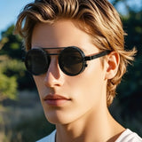ND2-400 Adjustable Dimming Glasses 9 Level UV400 Polarized Sunglasses With Glasse Case ND Filter Fishing Sunglasses Driving