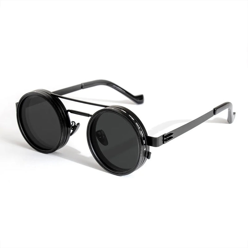 ND2-400 Adjustable Dimming Glasses 9 Level UV400 Polarized Sunglasses With Glasse Case ND Filter Fishing Sunglasses Driving