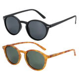 ZENOTTIC Fashion Polarized Sunglasses Men Women Brand Designer Retro Round Sun Glasses Vintage UV400 Goggles Shades