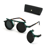 Fashion ND2-400 Adjustable Dimming Glasses 9 Level ND Filter Polarized Sunglasses With Glasse Case UV400 Eyewear Driving