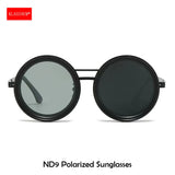 KLASSNUM Men Handmade ND9 Filter Adjustable Dimming Sunglasses Fishing Driving Glasses Anti Glare UV PLuxury Polarized Glasses