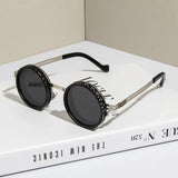 ND2-400 9 Level Adjustable Dimming Polarized Sunglasses Men Women Fishing Punk Round Glasses Driving Eyeglasses ND Filter