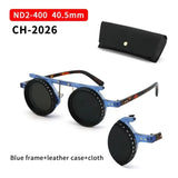 Fashion ND2-400 Adjustable Dimming Glasses 9 Level ND Filter Polarized Sunglasses With Glasse Case UV400 Eyewear Driving