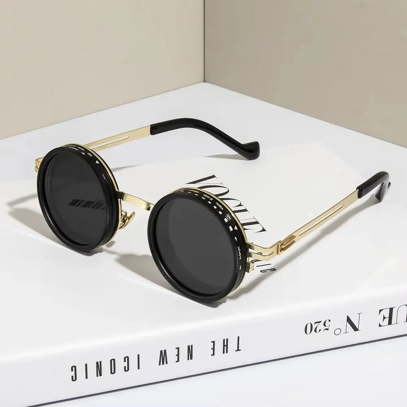 Fashion ND2-400 Adjustable Dimming Glasses ND Filter UV400 Fishing Sunglasses 9 Level with Glasse Case Sun Glasses Driving