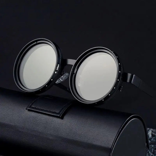 Sunglasses For Women Anti-Glare Eyeglasses Polarized Protection Trendy UV Shield Eyewear Adjustable Dimming Glasses For Sports