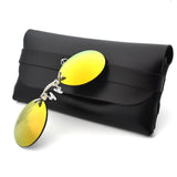 2024 Clip On Nose Sunglasses For Men Brand Designer Retro Hacker Empire Matrix Morpheus Rimless Round Sun Glasses UV400 Shade