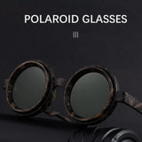 ND9 Adjustable Dimming Sunglasses Men 2025 Luxury Brand Trendy Round Sunglass Polarized Outdoor Shades Fishing Driving Eyewear