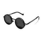 ND2-400 9 Level Adjustable Dimming Polarized Sunglasses Men Women Fishing Punk Round Glasses Driving Eyeglasses ND Filter