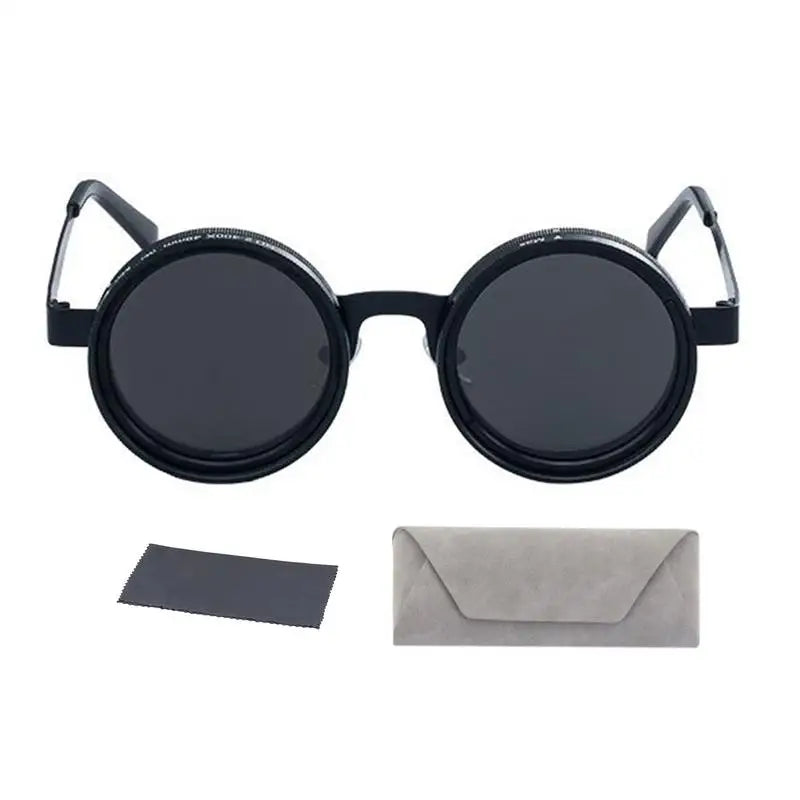 Polarized Sunglasses Men Outdoor Eyeglasses Polarized Protection Trendy UV Shield Eyewear Adjustable Dimming Glasses For Sports