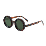 Fashion ND2-400 Adjustable Dimming Glasses ND Filter UV400 Fishing Sunglasses 9 Level Round Eyewear Outdoor