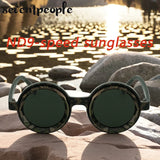 Polarized Small Frame Round Sunglasses Men New ND9 Adjustable Dimming Glasses Driving Fishing UV400 ND Filter Lenses For Male