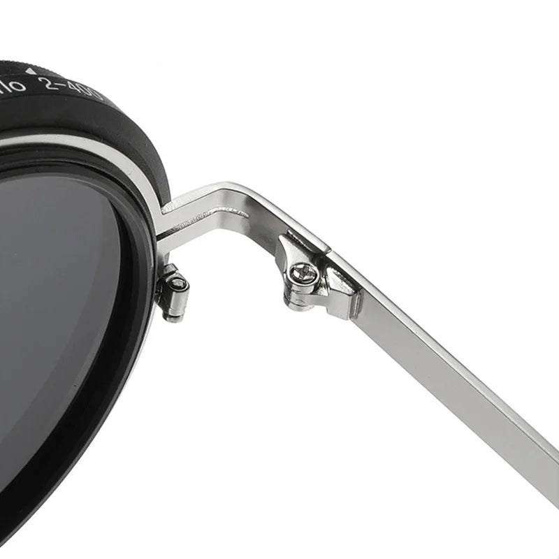 Adjustable Dimming Sunglasses Men Women Sun Glasses Fashion Round Polarized Glasses Travel Fishing Driving Cycling Eyewear